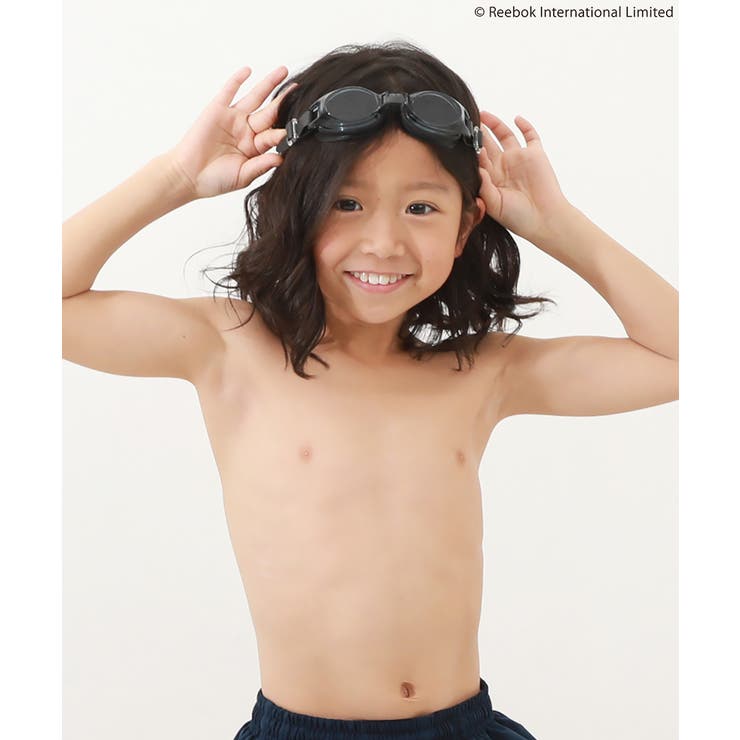 ブラック | UVカット Reebok キッズゴーグル | devirock