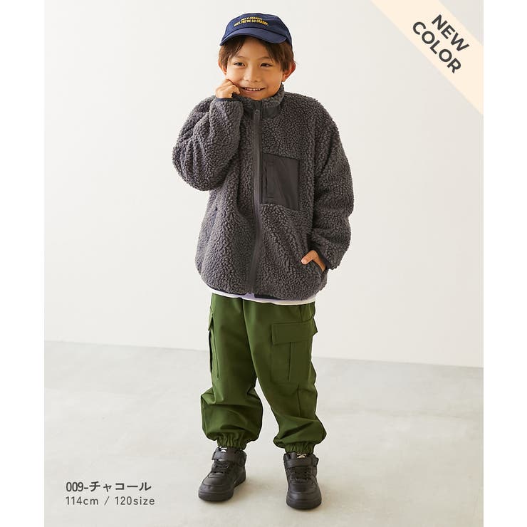 洗える アウトドア ボアジャケット[品番：VR000008985