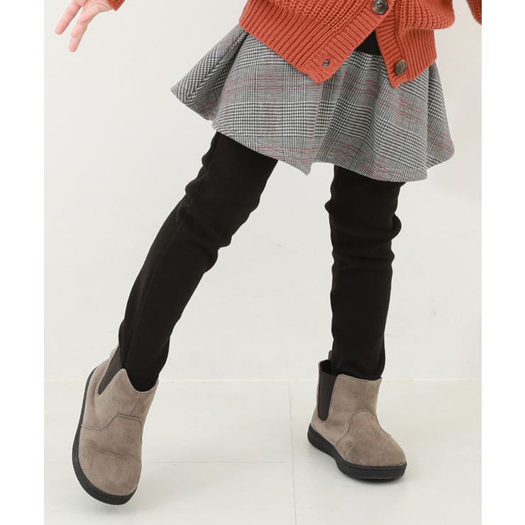 005-チェック2-Lグレー | RICH WARM 裏シャギー | devirock