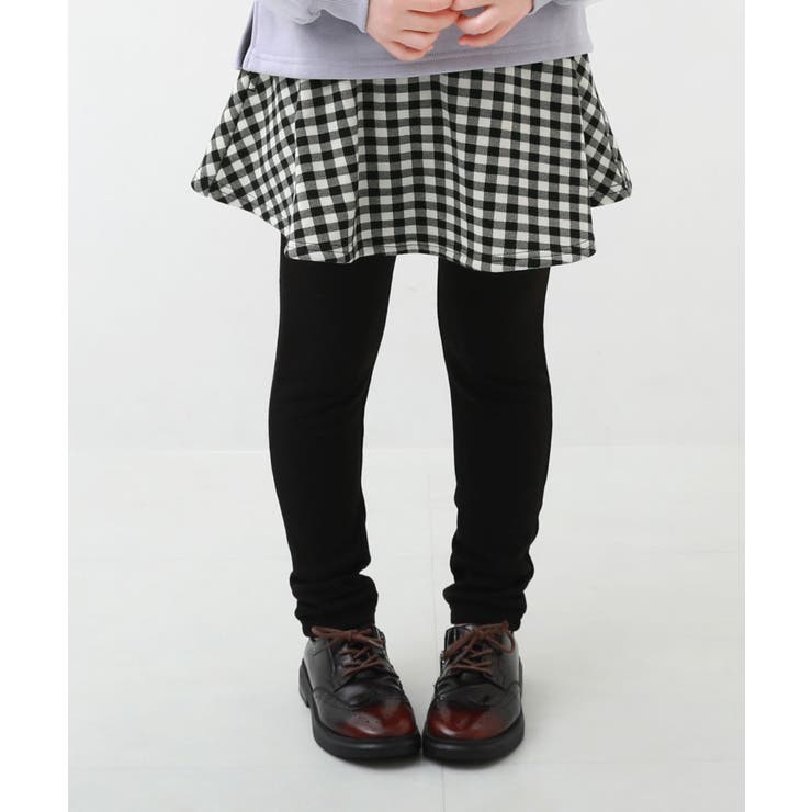 006-ギンガム-ブラック | RICH WARM 裏シャギー | devirock