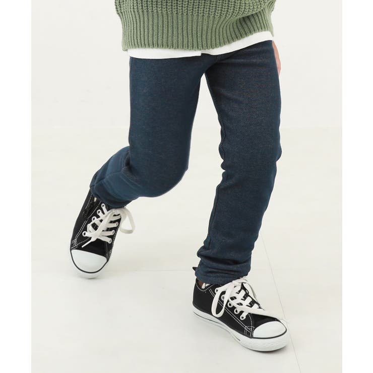 デニム風ネイビー | RICH WARM 裏シャギー | devirock