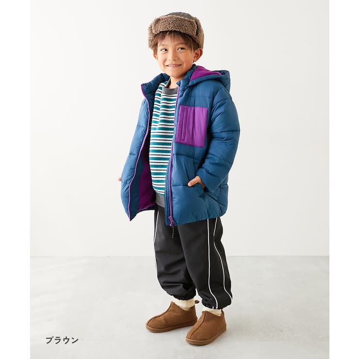 防水 ムートンシューズ 子供服 キッズ 男の子 女の子 ブーツ  | devirock | 詳細画像10 