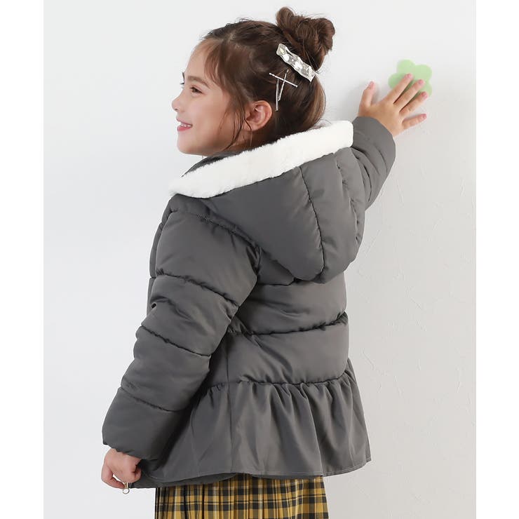 チャコール | 洗える ファイバーダウン フードが取り外せる | devirock