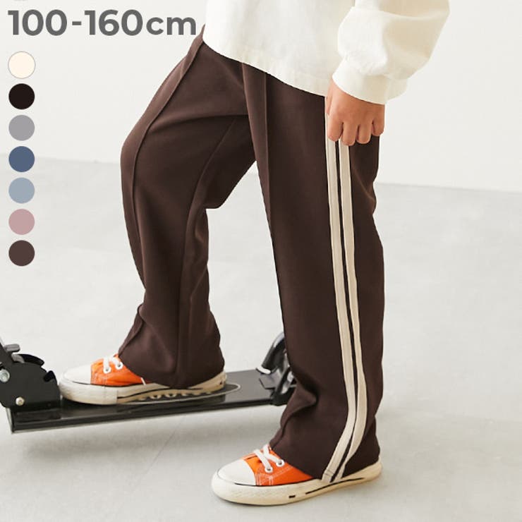 セットアップ可能 サイドライン ワイドパンツ | devirock | 詳細画像1 