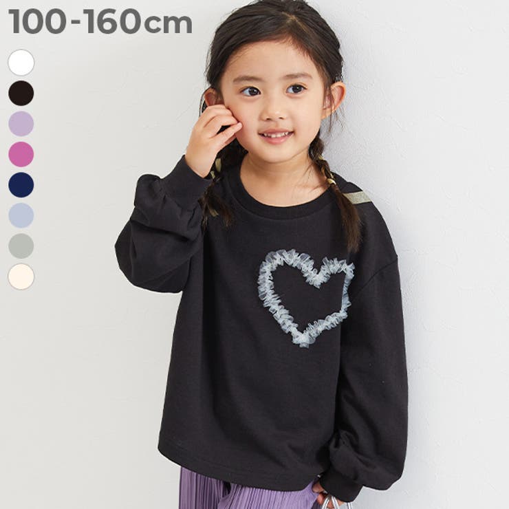 チュールモチーフ 長袖Tシャツ 子供服 | devirock | 詳細画像1 
