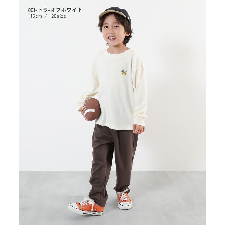 もちもちストレッチ ワンポイント刺繍 長袖Ｔシャツ | devirock | 詳細画像5 