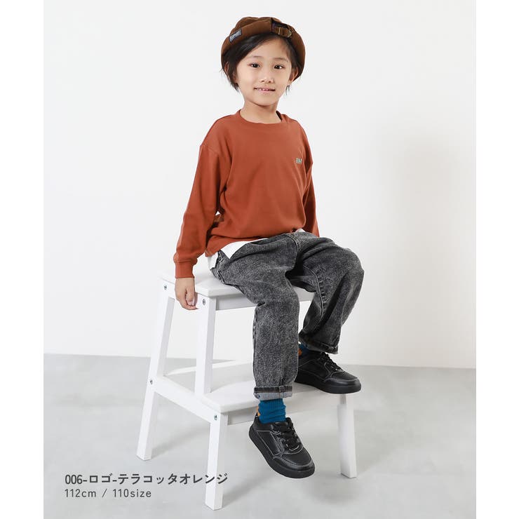 もちもちストレッチ ワンポイント刺繍 長袖Ｔシャツ | devirock | 詳細画像10 