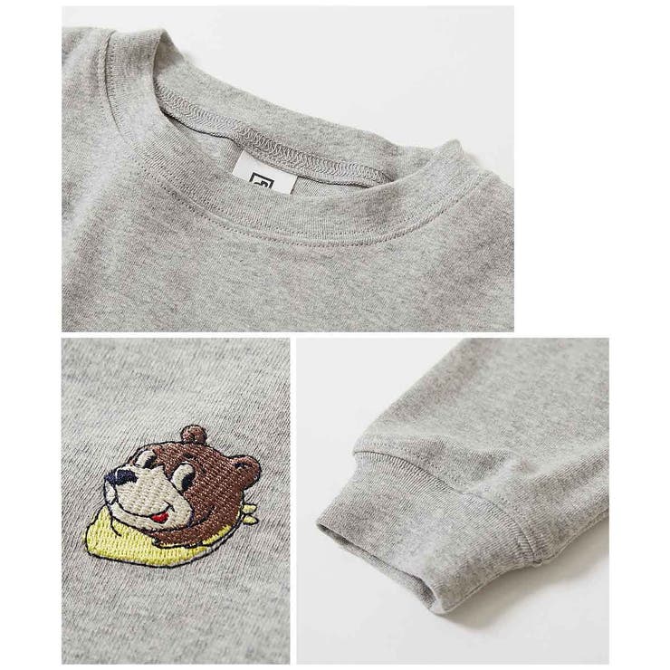 もちもちストレッチ ワンポイント刺繍 長袖Ｔシャツ | devirock | 詳細画像13 