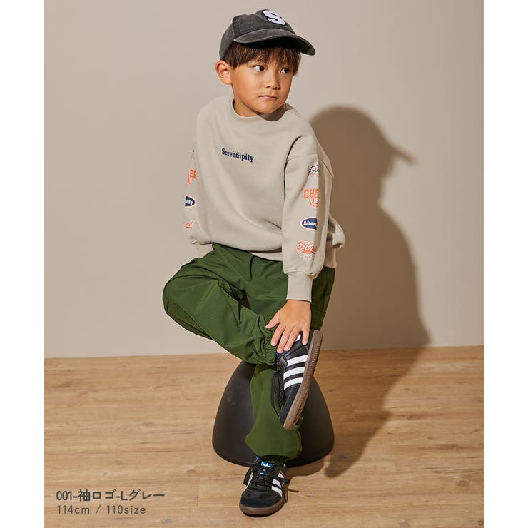 デビラボ プリント裏起毛BIGシルエットトレーナー 子供服 | devirock | 詳細画像12 