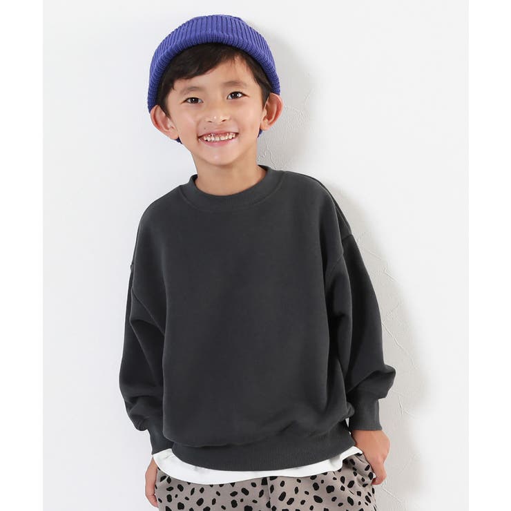 001-スミクロ | カラフルスウェット ふっくら裏起毛 無地トレーナー | devirock