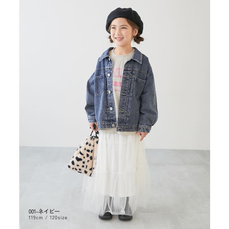 ビッグシルエット デニムジャケット 子供服 | devirock | 詳細画像6 
