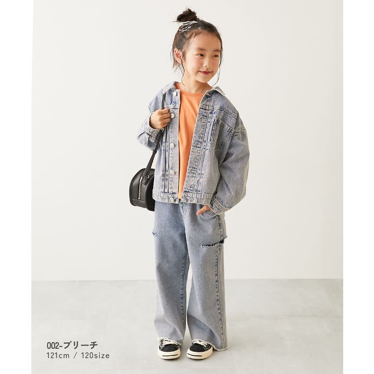 ビッグシルエット デニムジャケット 子供服 | devirock | 詳細画像9 