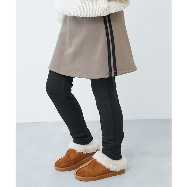 002-Wライン-Dグレージュ | RICH WARM 裏シャギー | devirock