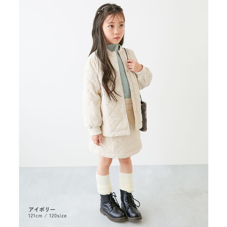 裏ボア 花柄キルティング あったか防風スカート | devirock | 詳細画像7 