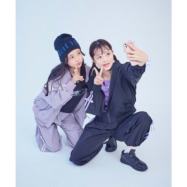 chum サイドリボン ナイロンパンツ(セットアップ可) | devirock | 詳細画像9 