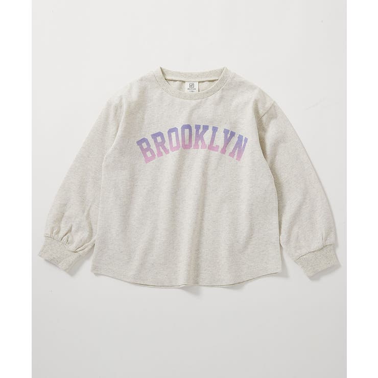 001-ロゴ-オートミール | 綿100％ デビラボ ガールズ | devirock