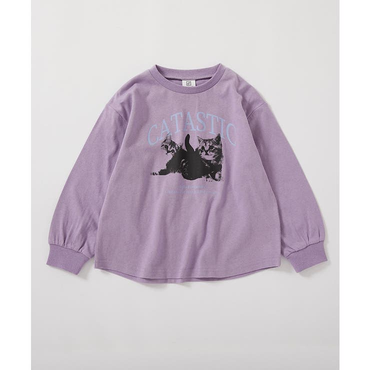 004-ネコ-Gライラック | 綿100％ デビラボ ガールズ | devirock