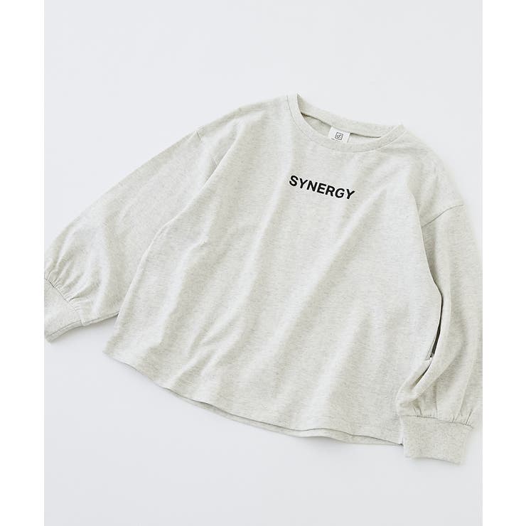 001-ロゴS-オートミール | 綿100％ デビラボ ガールズ | devirock