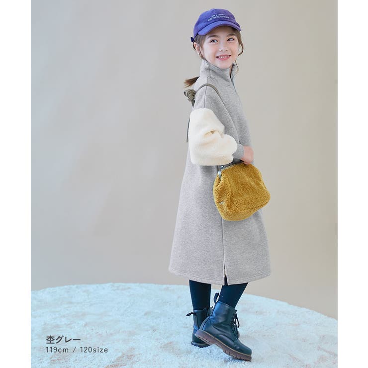 スフレスウェット 袖ボア ハーフジップ | devirock | 詳細画像7