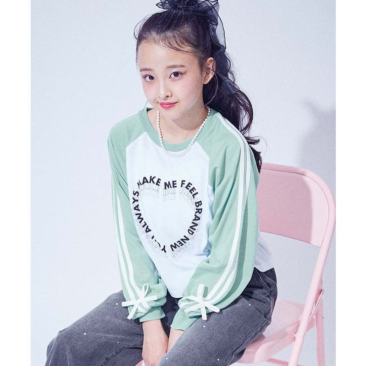 021-ラグラン-Sミント | chum UVカット えらべるプリント | devirock