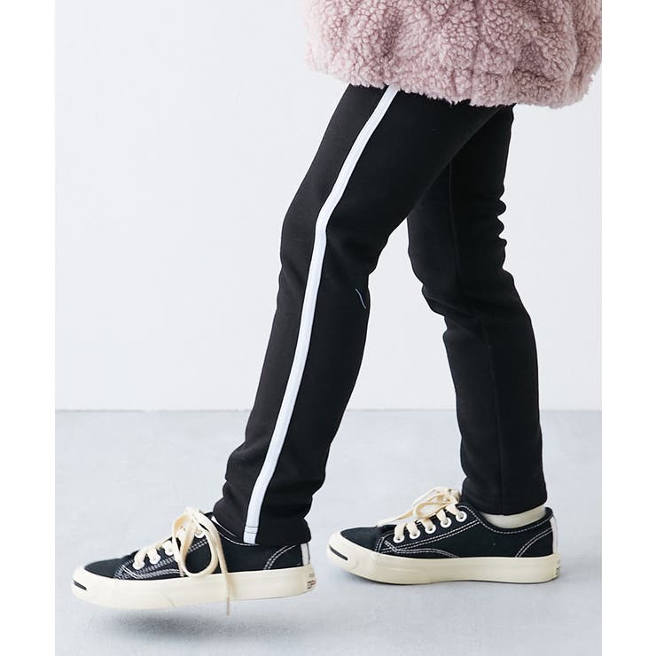 001-ライン-ブラック | RICH WARM 裏シャギー | devirock