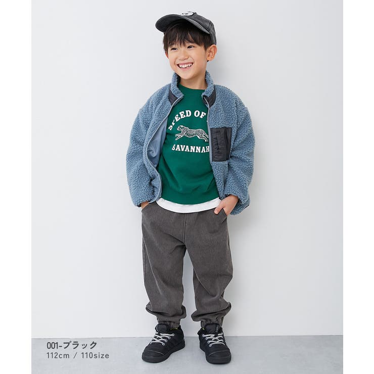 デニム風 裏起毛 ロングパンツ | devirock | 詳細画像4 