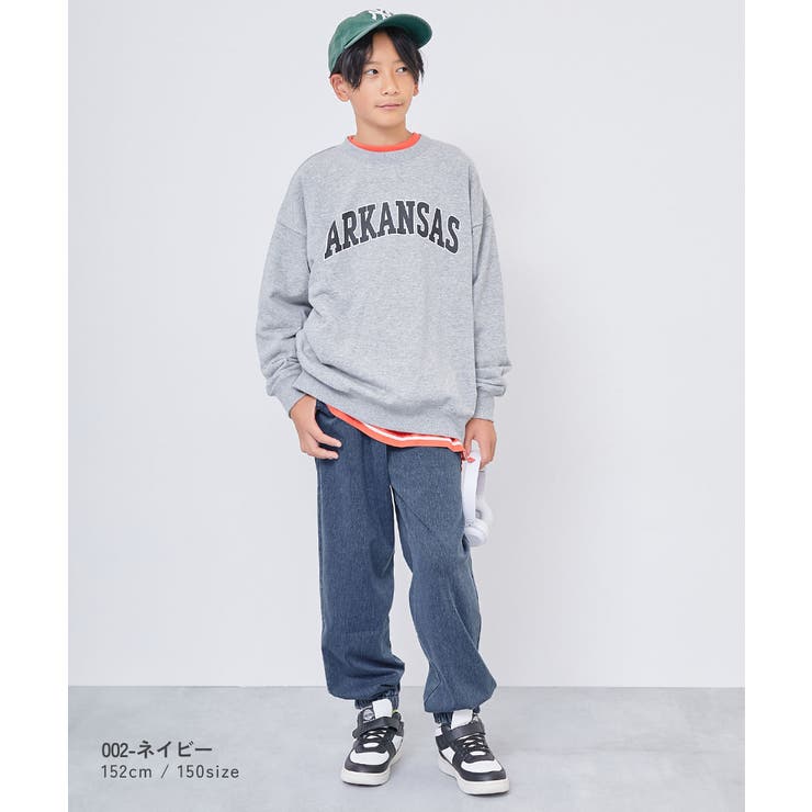 デニム風 裏起毛 ロングパンツ | devirock | 詳細画像6 