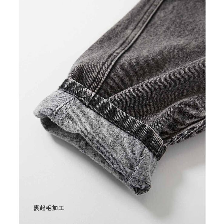 ひやっとしない イージーカーブ 裏起毛デニム | devirock | 詳細画像11 