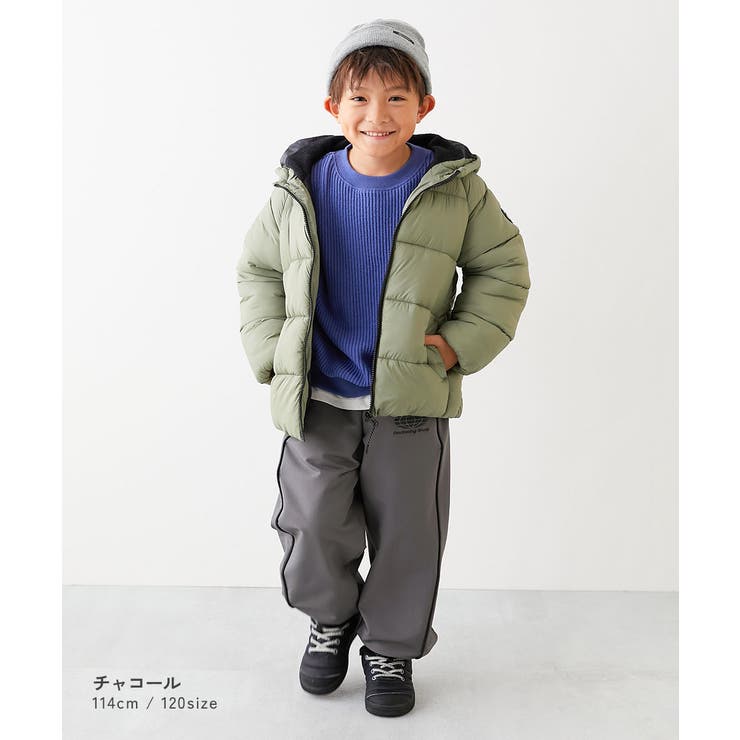 あったか防風 裏フリース ワイドラインパンツ | devirock | 詳細画像5 