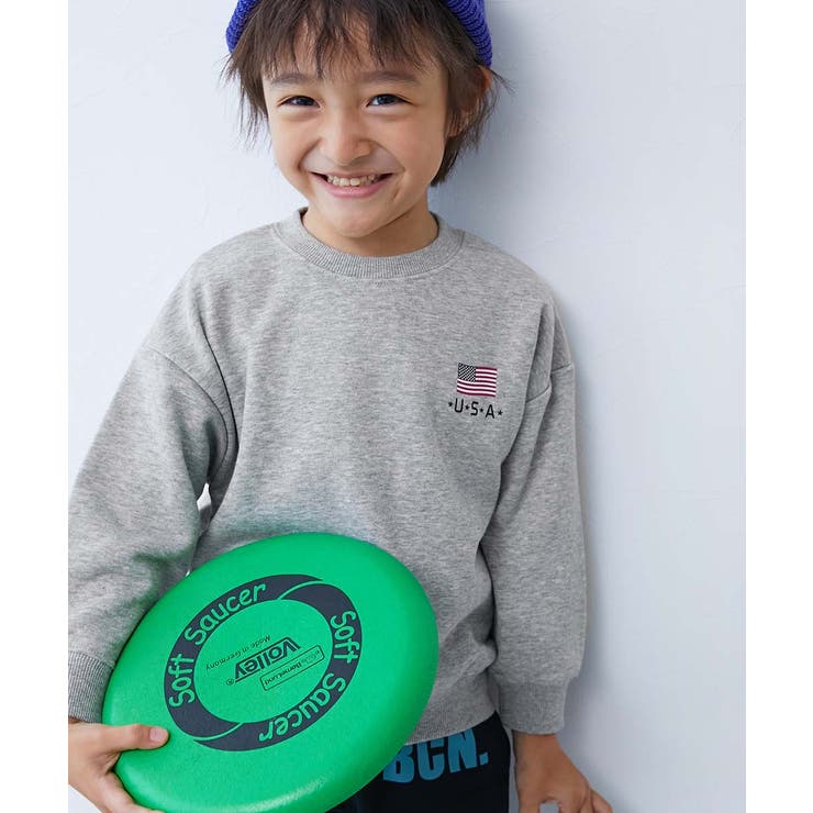 006-国旗-杢グレー | デビラボ BOXシルエット プリント | devirock