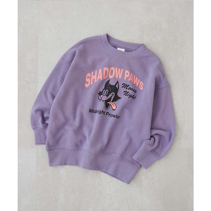 007-クロネコ-Gパープル | デビラボ BIGシルエット プリント | devirock