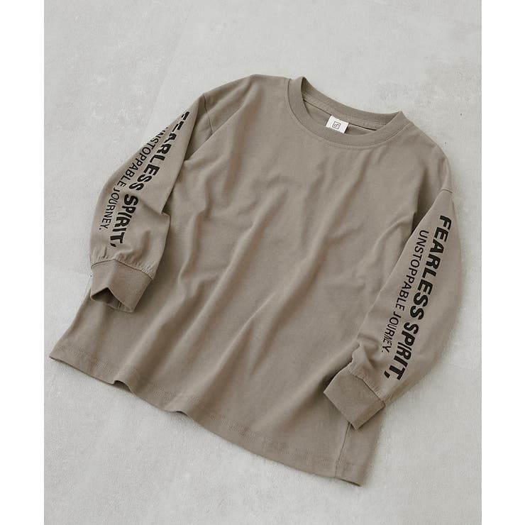 002-ロゴ1-Dグレージュ | 綿100％ デビラボ BIGシルエット | devirock