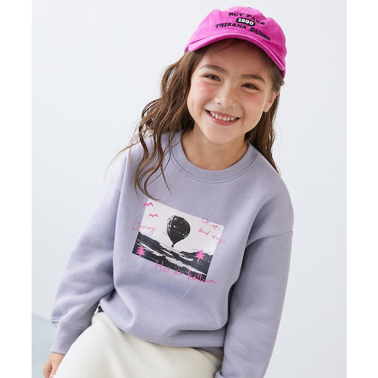 003-フォト-Gブルー | デビラボ プリント 裏起毛 | devirock