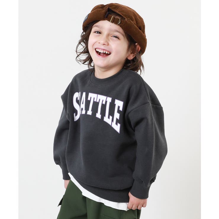 001-ロゴ-スミクロ | デビラボ プリント 裏起毛 | devirock