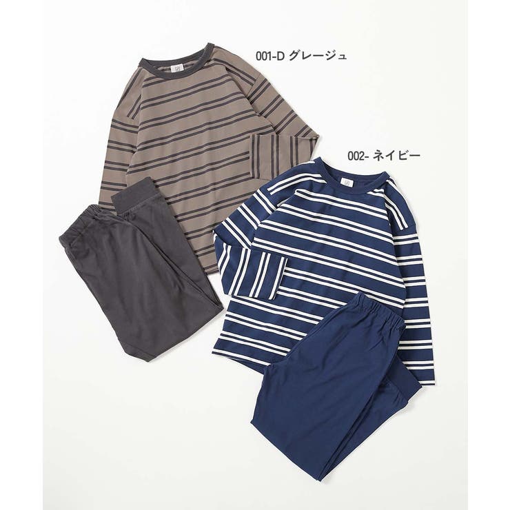 綿100％ やわらか ボーダー | devirock | 詳細画像2 