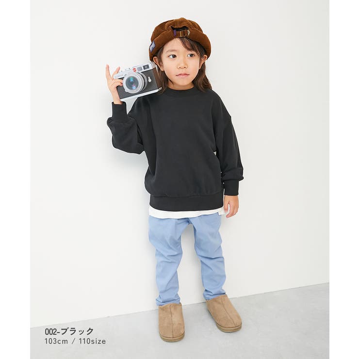 無地 スウェットトレーナー 子供服 | devirock | 詳細画像7 