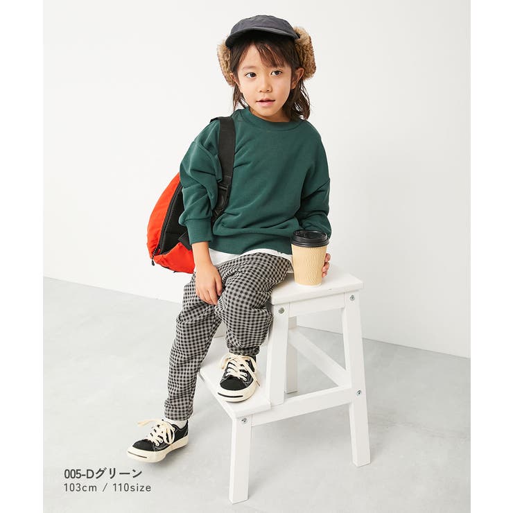 無地 スウェットトレーナー 子供服 | devirock | 詳細画像10 
