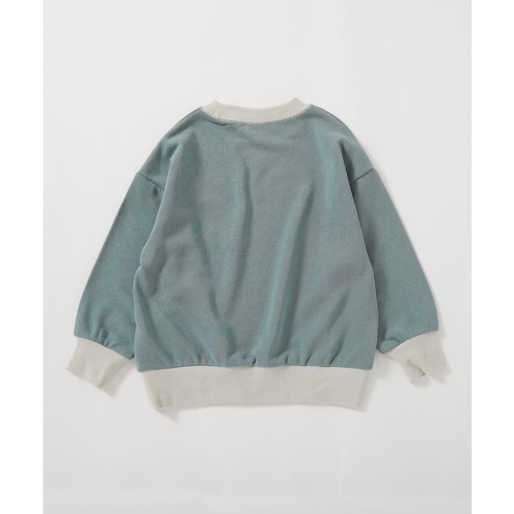配色ガゼットトレーナー 子供服 キッズ 男の子 女の子 トレーナー トップス  | devirock | 詳細画像14 