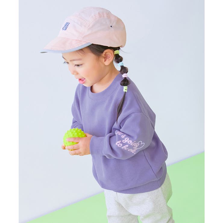 011-袖ロゴ-ぶどう | EN JOY どっちも前だから1人でお着替え | devirock