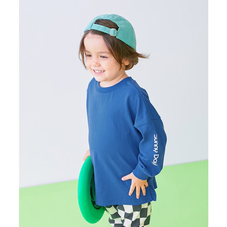 003-袖ロゴ-いるか | EN JOY どっちも前だから1人でお着替え | devirock