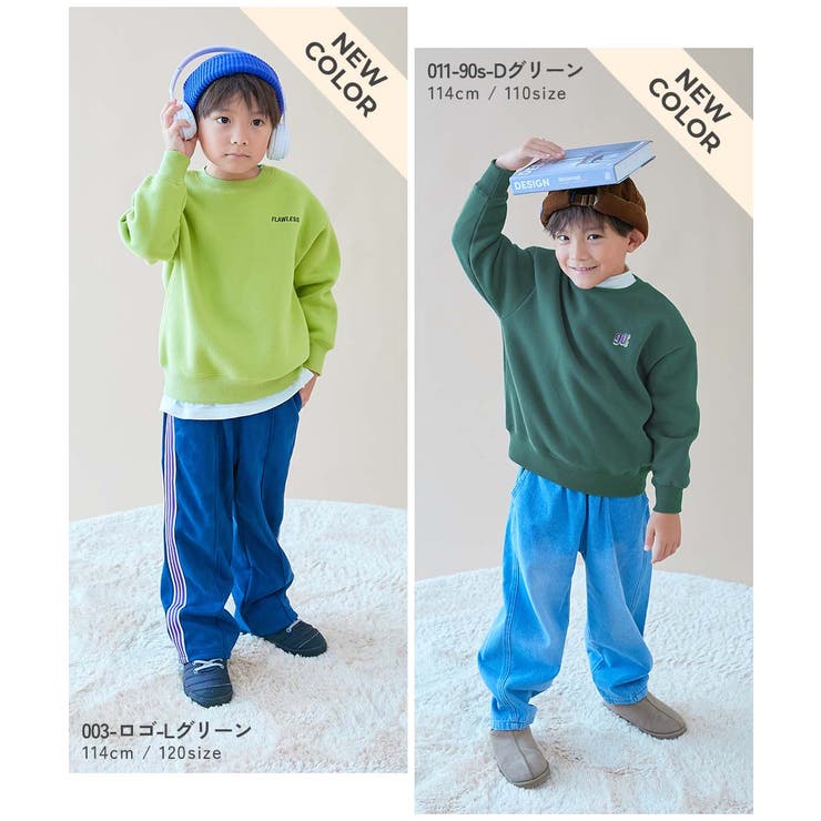 スフレスウェット ワンポイント刺繍 裏起毛 | devirock | 詳細画像10 