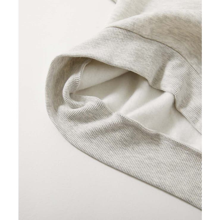 STANDARD バックロゴプリント ハーフジップ裏起毛トレーナー | devirock | 詳細画像10 