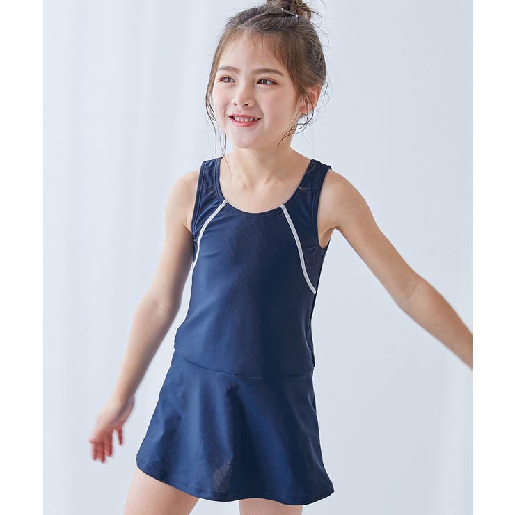 女児セパレートスクール水着 子供服 キッズ 女の子 スクール