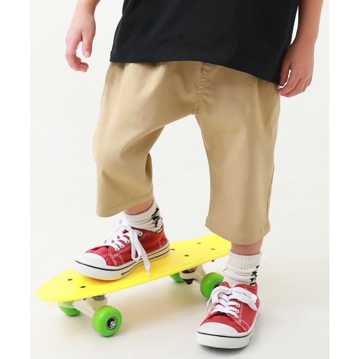 Dベージュ | よくばりストレッチ ツイル 7分丈 | devirock