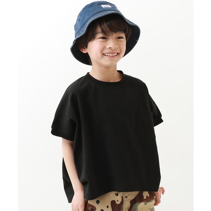 ブラック | モモンガTシャツ 子供服 キッズ 男の子 女の子 Tシャツ トップス  | devirock
