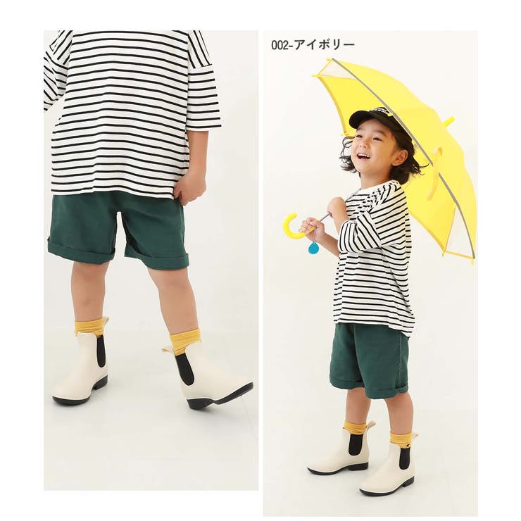 サイドゴア レインブーツ 子供服[品番：VR000009922]｜devirock