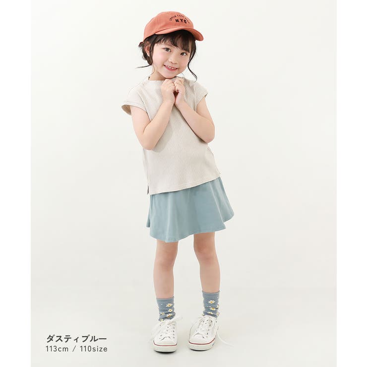 【両側ポケット付き】1分丈 無地スカッツ 子供服 | devirock | 詳細画像9 