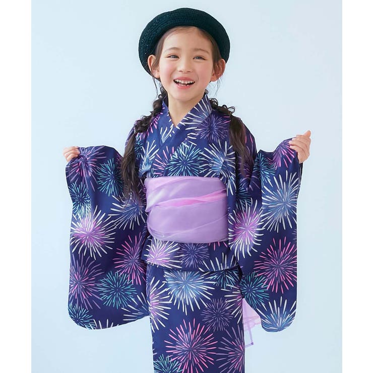 着付け簡単 シワになりにくい セパレートワンピース浴衣[品番
