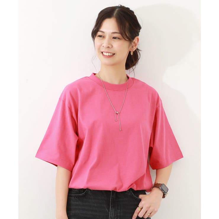 チェリーピンク | 綿100% お洗濯してもよれにくい ビッグシルエット | devirock