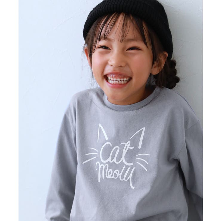 003-ネコ-Dバイオレット | 綿100％ デビラボ ガールズ | devirock